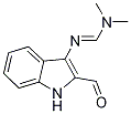 N'-(2-formyl-1H-indol-3-yl)-N,N-dimethylimidoformamide,,结构式