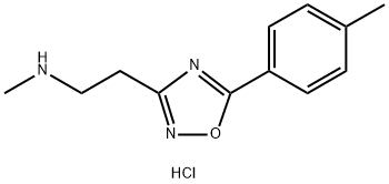 N-methyl-2-[5-(4-methylphenyl)-1,2,4-oxadiazol-3-yl]ethanamine hydrochloride|MFCD12028346