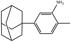 [5-(1-adamantyl)-2-methylphenyl]amine Structure
