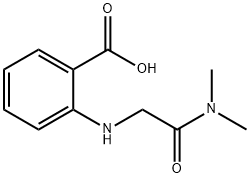 2-{[2-(dimethylamino)-2-oxoethyl]amino}benzoic acid Struktur
