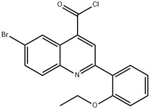 6-bromo-2-(2-ethoxyphenyl)quinoline-4-carbonyl chloride|6-溴-2-(2-乙氧苯基)喹啉-4-甲酰氯