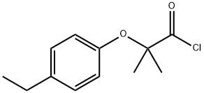 2-(4-ethylphenoxy)-2-methylpropanoyl chloride