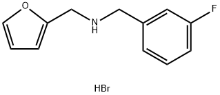 (3-Fluoro-benzyl)-furan-2-ylmethyl-aminehydrobromide,1185300-07-5,结构式