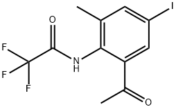 N-(2-Acetyl-4-iodo-6-methylphenyl)-2,2,2-trifluoroacetamide