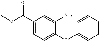 Methyl 3-amino-4-phenoxybenzoate 结构式