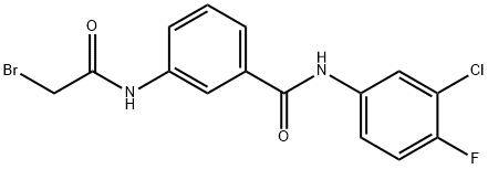 1138443-32-9 3-[(2-Bromoacetyl)amino]-N-(3-chloro-4-fluorophenyl)benzamide