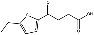 4-(5-Ethyl-thiophen-2-yl)-4-oxo-butyric acid 结构式