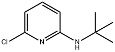 N-(tert-Butyl)-6-chloro-2-pyridinamine 化学構造式