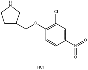 1220017-70-8 3-[(2-Chloro-4-nitrophenoxy)methyl]pyrrolidinehydrochloride