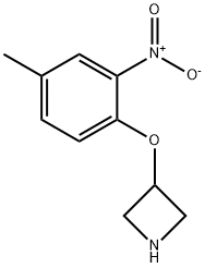 3-(4-Methyl-2-nitrophenoxy)azetidine Structure