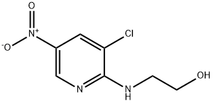 2-[(3-Chloro-5-nitro-2-pyridinyl)amino]-1-ethanol Struktur