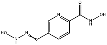 5-[Amino(hydroxyimino)methyl]-N-hydroxy-2-pyridinecarboxamide Structure
