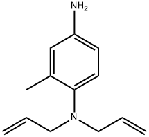 N-1,N-1-Diallyl-2-methyl-1,4-benzenediamine Structure
