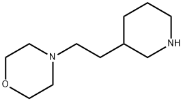 4-[2-(3-Piperidinyl)ethyl]morpholine,1219979-45-9,结构式