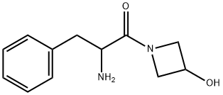 2-Amino-1-(3-hydroxy-1-azetidinyl)-3-phenyl-1-propanone,1236264-30-4,结构式