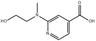 2-[(2-Hydroxyethyl)(methyl)amino]isonicotinic acid