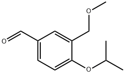 4-Isopropoxy-3-methoxymethyl-benzaldehyde Structure