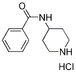 N-(4-Piperidinyl)benzamide hydrochloride Structure