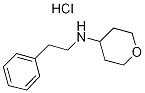 N-(2-苯基乙基)四氢-2H-吡喃-4-胺盐酸盐, 1158432-79-1, 结构式