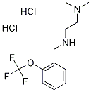 N,N-Dimethyl-N'-[2-(trifluoromethoxy)benzyl]-ethane-1,2-diamine dihydrochloride Structure