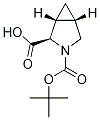 cis-3-[(tert-Butoxy)carbonyl]-3-azabicyclo[3.1.0]-hexane-2-carboxylic acid Structure