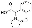 (2-Oxo-pyrrolidin-1-yl)-phenyl-acetic acid Structure