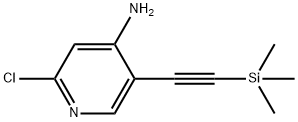 2-Chloro-5-[2-(trimethylsilyl)ethynyl]pyridin-4-amine|