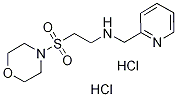 [2-(吗啉-4-基磺酰基)乙基](吡啶-2-基甲基)胺二盐酸盐 结构式