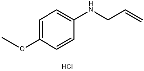 N-Allyl-N-(4-methoxyphenyl)amine hydrochloride Structure