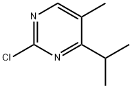 2-クロロ-4-イソプロピル-5-メチルピリミジン 化学構造式