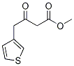 3-Oxo-4-thiophen-3-yl-butyric acid methyl ester|