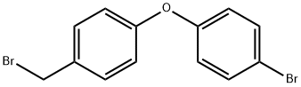 1-Bromo-4-[4-(bromomethyl)phenoxy]benzene Structure