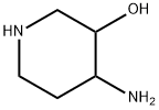 4-Amino-3-hydroxypiperidine Struktur