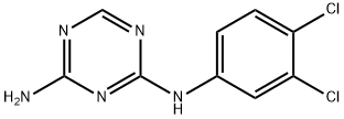 (4-氨基-S-三嗪-2-基)-(3,4-二氯苯基)胺, 101724-13-4, 结构式