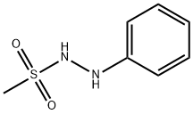 N'-PHENYLMETHANESULFONOHYDRAZIDE 化学構造式