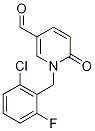 1-(2-Chloro-6-fluorobenzyl)-1,6-dihydro-6-oxopyridine-3-carboxaldehyde Structure