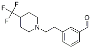 3-{2-[4-(Trifluoromethyl)piperidin-1-yl]ethyl}benzaldehyde