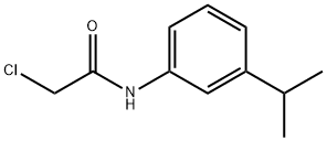 2-CHLORO-N-(3-ISOPROPYLPHENYL)ACETAMIDE 化学構造式