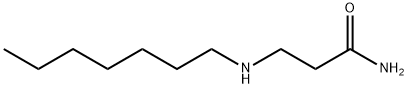 3-(HEPTYLAMINO)PROPANAMIDE Structure