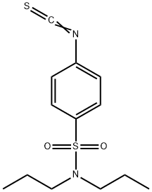 4-ISOTHIOCYANATO-N,N-DIPROPYLBENZENESULFONAMIDE Struktur