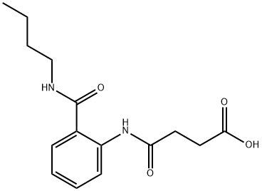 4-{4-[(BUTYLAMINO)CARBONYL]ANILINO}-4-OXOBUTANOIC ACID