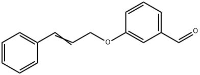 3-[(E)-3-苯基丙-2-烯氧基]苯甲醛,192457-33-3,结构式