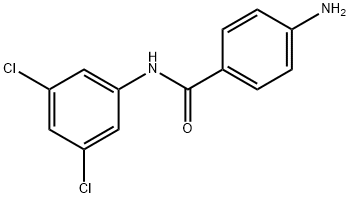 4-AMINO-N-(3,5-DICHLOROPHENYL)BENZAMIDE 结构式