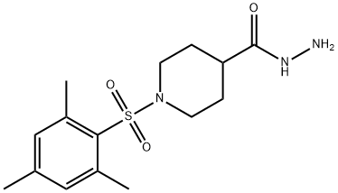 590357-03-2 1-(2,4,6-三甲基苯基)磺酰基-4-哌啶卡巴肼