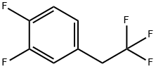 1,2-DIFLUORO-4-(2,2,2-TRIFLUOROETHYL)BENZENE Struktur