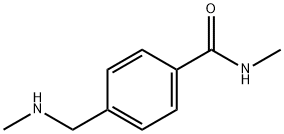 N-甲基-4-[(甲基氨基)甲基]苯甲酰胺, 118329-42-3, 结构式