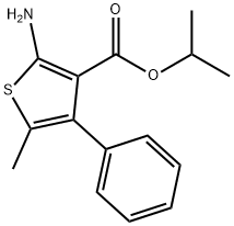 isopropyl 2-amino-5-methyl-4-phenylthiophene-3-carboxylate Structure