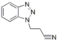 3-(1H-1,2,3-benzotriazol-1-yl)propanenitrile Struktur