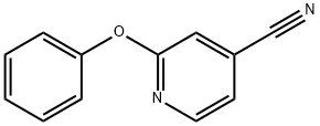 2-苯氧基吡啶-4-腈, 81249-44-7, 结构式