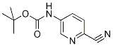 tert-butyl 6-cyanopyridin-3-ylcarbamate,,结构式